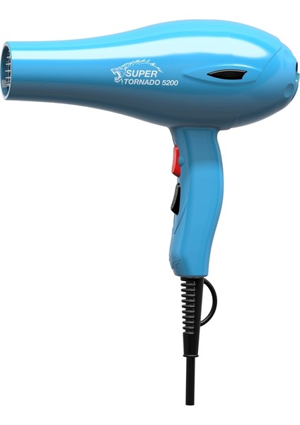 Super Tornado 5200 Fön Makinesi 2400W - Mavi