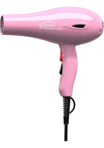 Super Tornado 5200 Fön Makinesi 2400W - Pembe