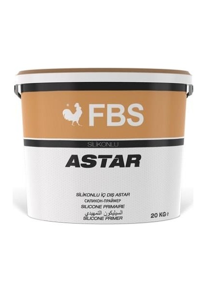 Silikonlu Iç Dış Cephe Astarı 20 kg Beyaz