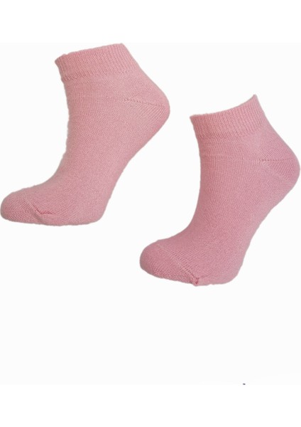 Black Arden Socks Tek Çift 36-40 Kadın Pamuklu Kışlık Akrilik Yün  Patik Çorap BT-0309