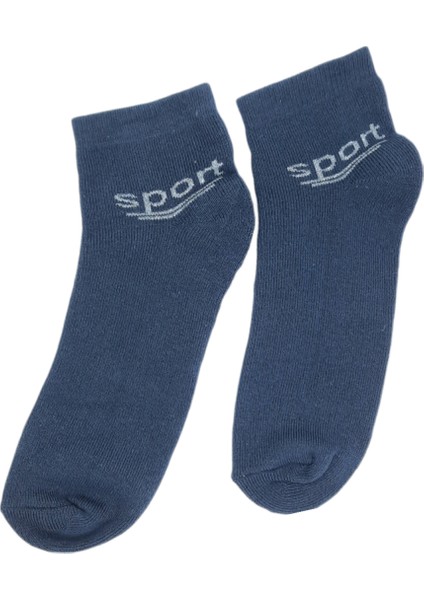 2 Çift 40-44 Erkek Uzun Kışlık Havlu Patik Çorap BT-0311