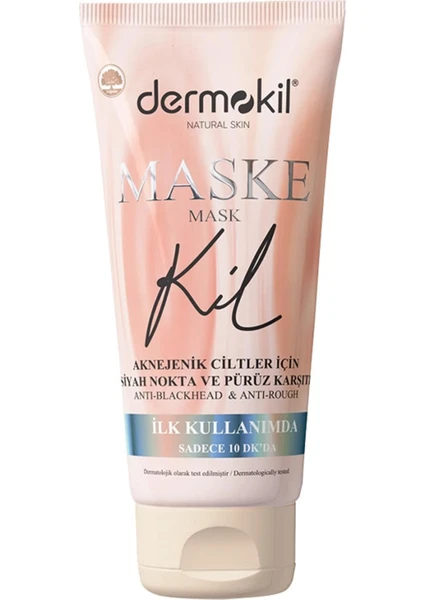  Dermokil Natural Skin Siyah Nokta & Pürüz Karşıtı Yüz Maskesi 75 ml Kategori: Yüz Maskesi