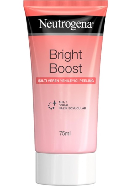  Neutrogena Bright Boost Canlandıran Yenileyici Peeling 75 ml Yüz Temizleyici