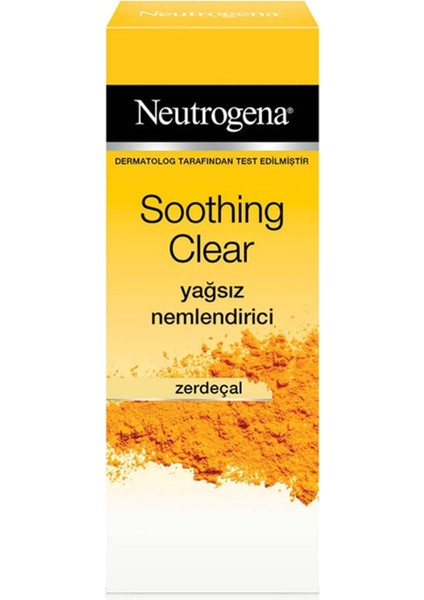 Neutrogena Soothing Clear Yağsız Nemlendirici 75 ml Yüz Temizleyici