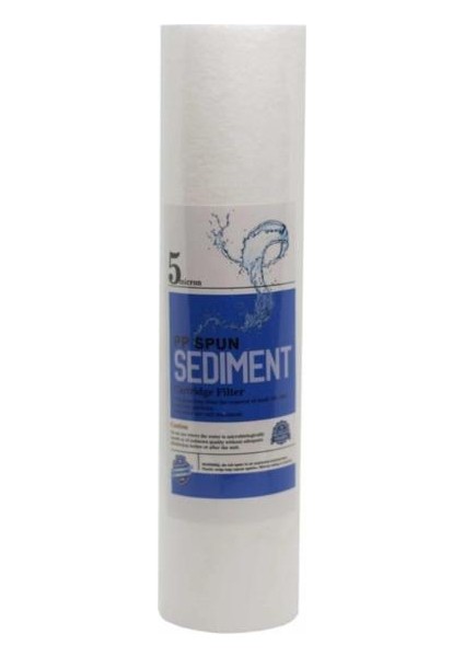 Su Arıtma Cihazı Filtresi 5 Mikron Sediment ( 3 Adet )