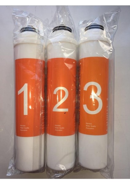 Waterlife Uyumlu 3'lü Filtre Seti Takçevir Eco Seri