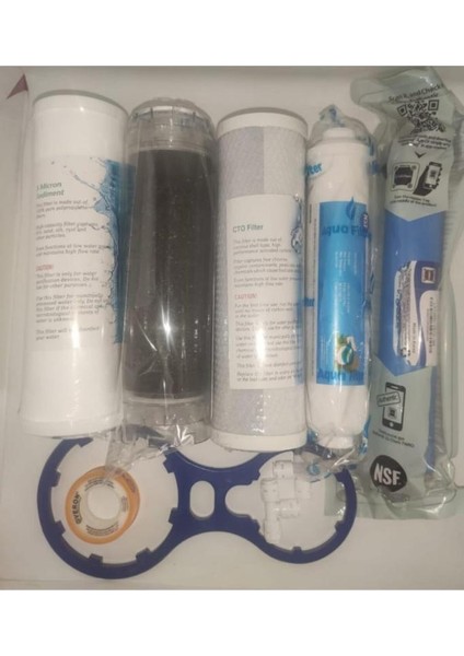 Su Arıtma Filtresi Ihlas Aura Cebilon Compact Su Arıtma Cihazı Filtre Seti 5'li