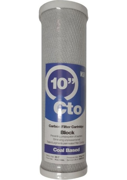 Sulook Açık Kasa Cto Block Karbon Filtre (25 Adet) **