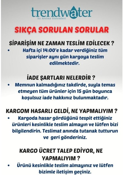 10'' Silifozlu Shell Kap Açık Kasa Su Arıtma Filtresi (Kireç Önleyici Silifozla Doldurulmuştur) modelleri