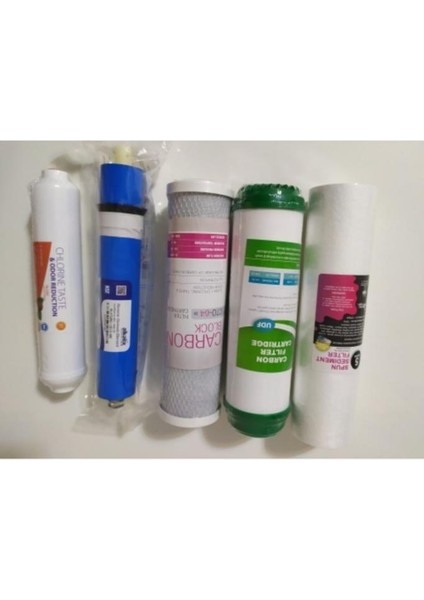 Açık Kasa Cihazlara Uyumlu Filtre Takımı 5 Li Set Nsf Belgeli Ürünler