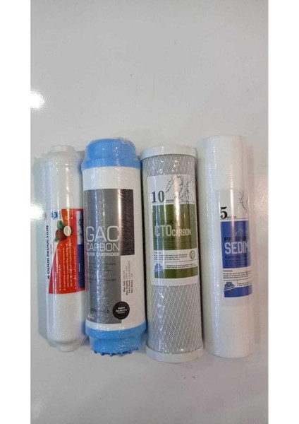 Su Arıtma Cihazı 4'lü Filtre Seti