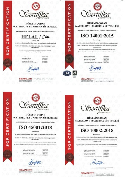 Waterchem Su Arıtma Cihazı P.h8 fiyatları