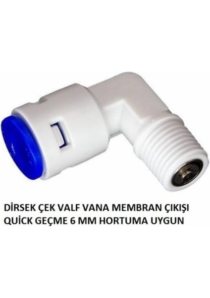 Su Arıtma Cihazı 75 Gpd Membran ve Membran Kabı