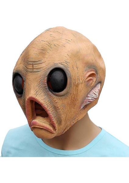 Alien Maskesi Karnaval Partisi Cadılar Bayramı Dans Korku Komik Sahne