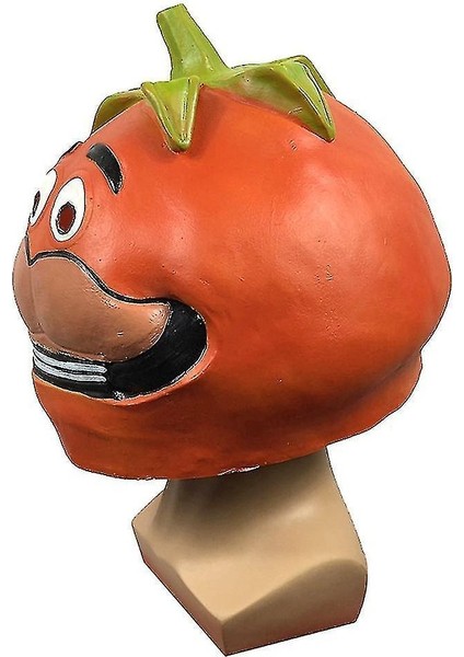 Komik Domates Headgear Maskesi Headdress Masquerade Partisi Cosplay Sahne