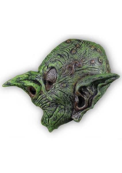 Cadılar Bayramı Laiquendi Yeşil Elfler Lateks Maske Başlık Masquerade Partisi Cosplay Sahne