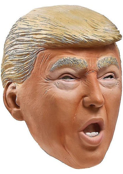 Abd Başkanı Trump Maske Lateks Headgear Maskesi Spoof Partisi Cadılar Bayramı Sahne