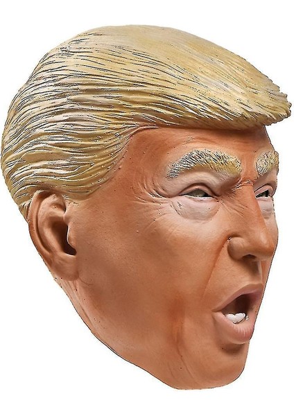 Abd Başkanı Trump Maske Lateks Headgear Maskesi Spoof Partisi Cadılar Bayramı Sahne