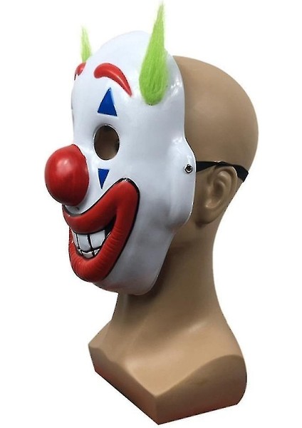 Korku Joker Flick Palyaço Maskesi Masquerade Komik Joker Cadılar Bayramı Cosplay Sahne modelleri