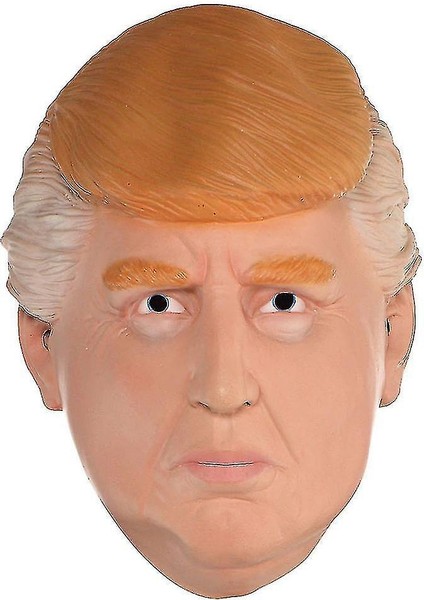 Cadılar Bayramı Abd Başkanı Trump Maske Lateks Spoof Partisi Sahne