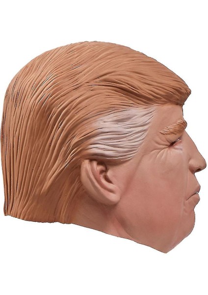 Cadılar Bayramı Abd Başkanı Trump Maske Lateks Spoof Partisi Sahne