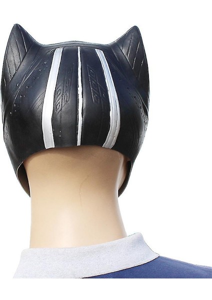 Avengers Siyah Panter Maske Hood Lateks Maske Parti Kostüm Sahne