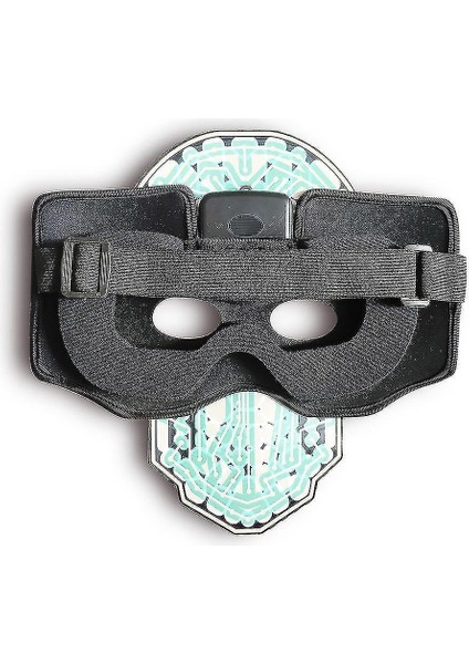 El Msak Sesli Aktif Aydınlık Maske Cadılar Bayramı Kafatası Parti Cosplay Sahne