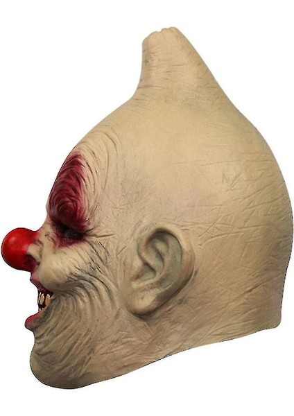 Cadılar Bayramı Tek Gözlü Palyaço Maskesi Spoof Korku Maskesi Cosplay Kostüm Sahne