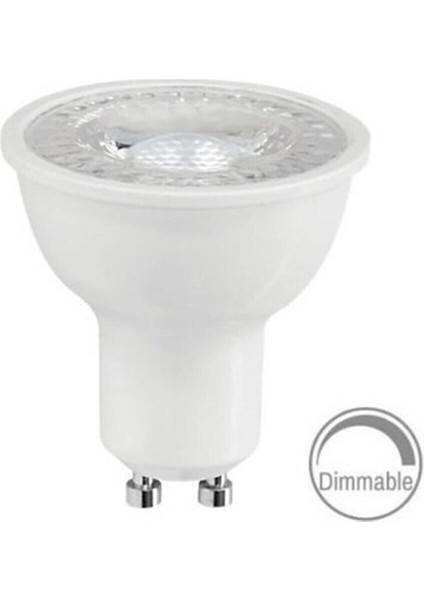 Ampul LED Çanak Ecolite Di̇m Edi̇lebi̇li̇r GU10 8 W 2700K Sarı Işık