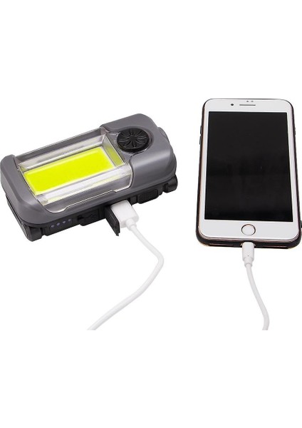 USB Kablosu LED Taşınabilir Fener USB Şarj Edilebilir El Feneri Kamp Çadır Lambası | Taşınabilir Fenerler