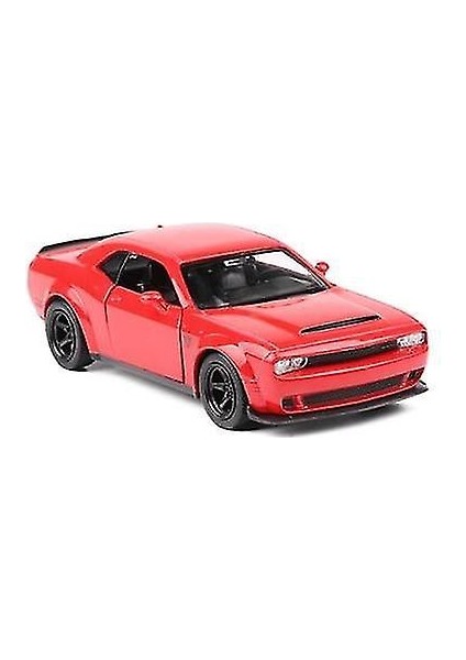 (Dodge-Red) 1:36 Nissan Gt-R R34 Spor Araba Alaşımlı Model, Simüle Metal Çekin Geri Çekin Model Oyuncaklar Için