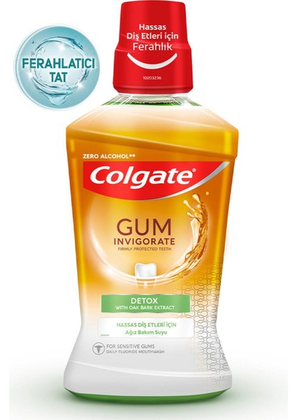 Gum Invigorate Ağız Bakım Suyu 500 ml