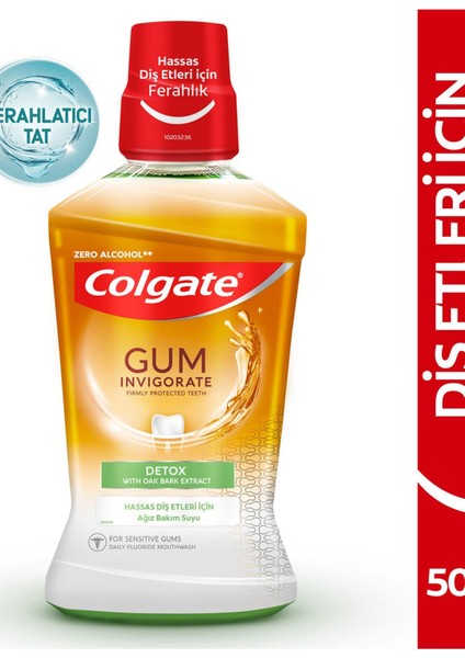 Gum Invigorate Ağız Bakım Suyu 500 ml