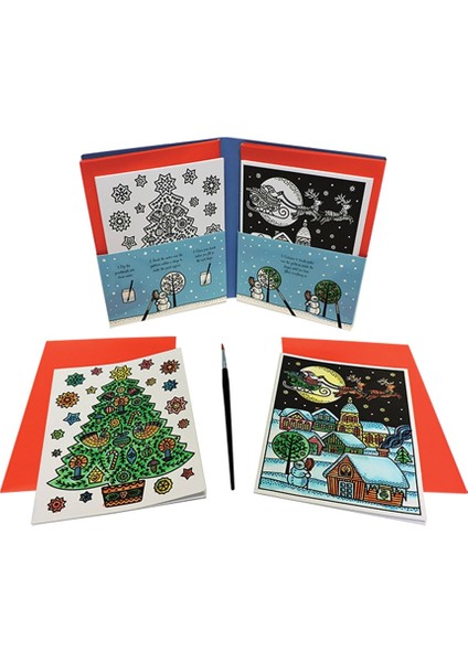 Magic Painting Christmas Cards
