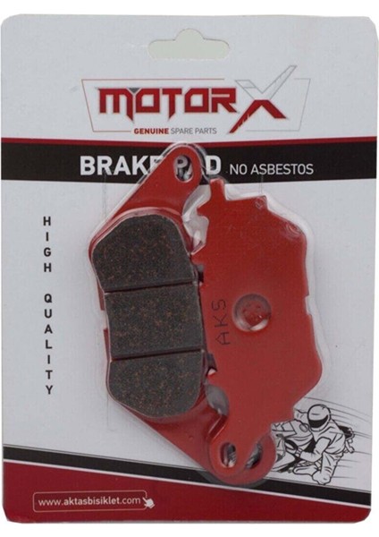 Yamaha Yzf R25 Motosiklet Arka Fren Disk Balatası | Kırmızı
