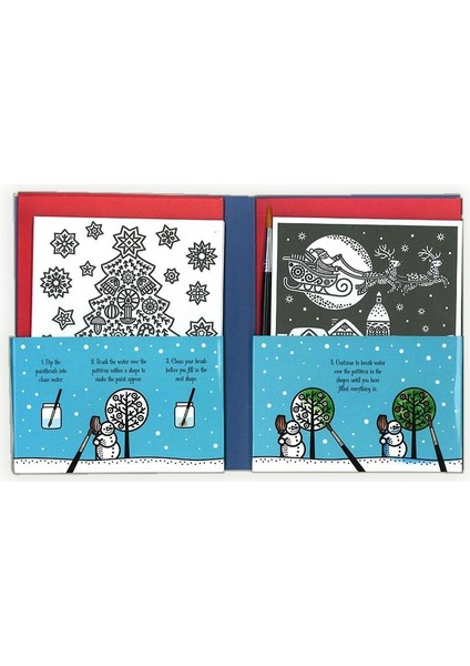Magic Painting Christmas Cards