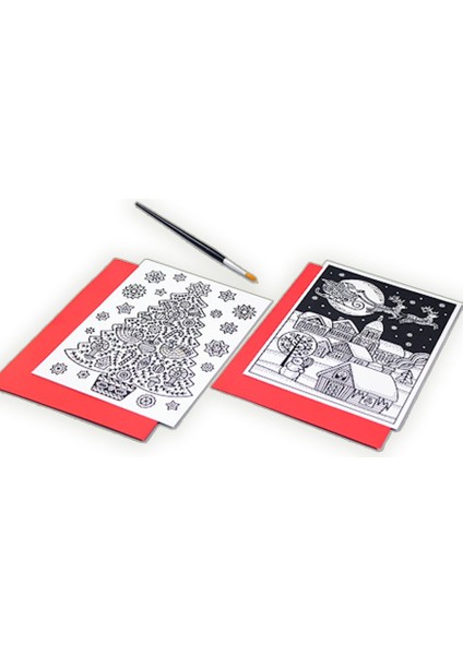 Magic Painting Christmas Cards