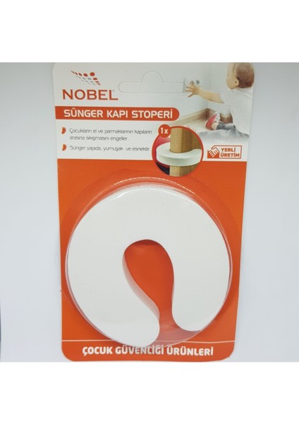 Sünger Kapı Stoperi Beyaz