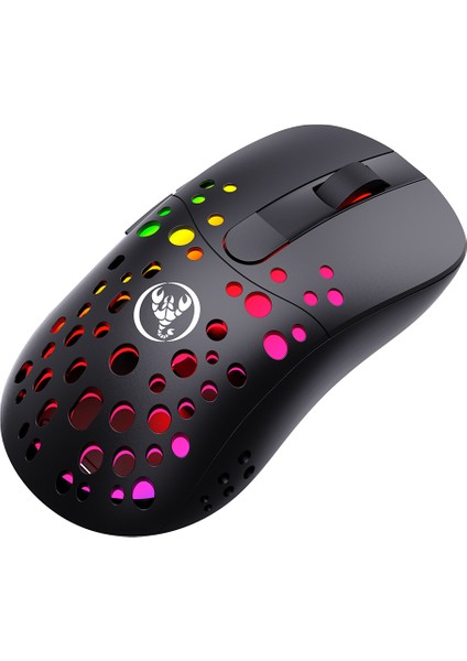 Hxsj T100 Type-C Kablolu ve 2.4g 10000DPI Mouse (Yurt Dışından)