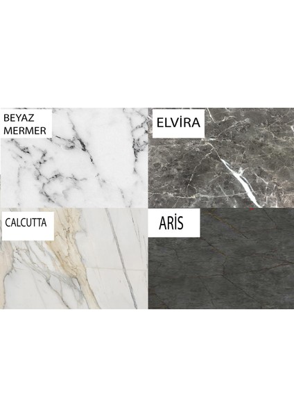 Milano H.gloss Mdf Irony Masa 4 Adet Gala Sandalye Takım