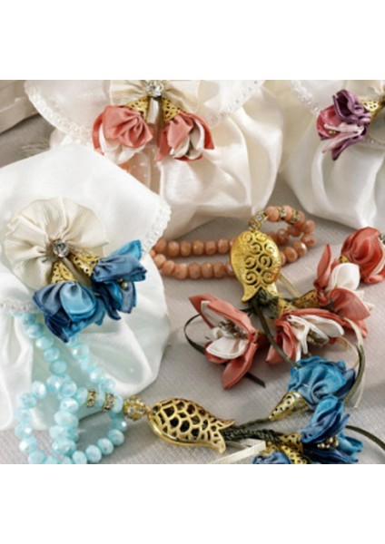 Haseki Keseli Kristal Tesbih