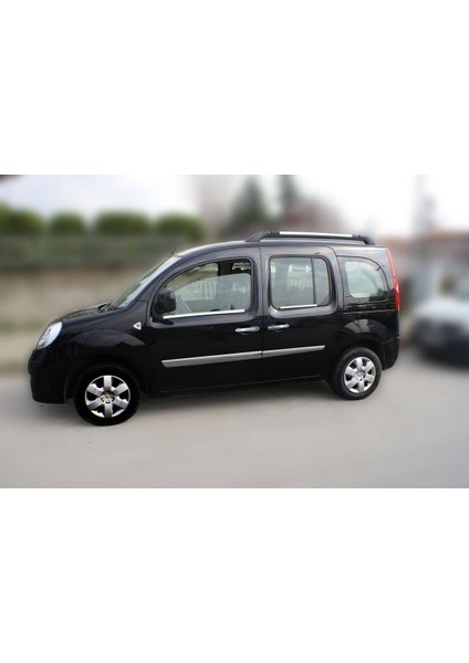Renault Kangoo 2 Krom Yan Kapı Çıtası 4 Parça Geniş 2011-2013 Arası