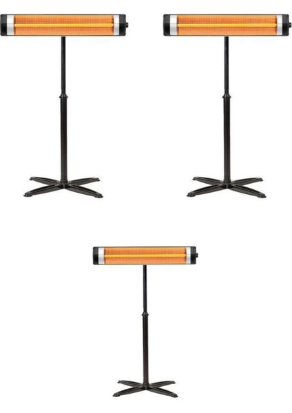 Enwey SR-2600 Elektrikli Soba Infrared Isıtıcı Ayak Dahil Minisan ( 3 Adet )