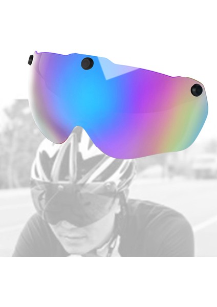 Gözlük Yedek Lens Anti-Darbeli Kask Göz Kalkan Scooter Manyetik Tamir Vizör Aksesuarları - Renkli (Yurt Dışından) indirimleri