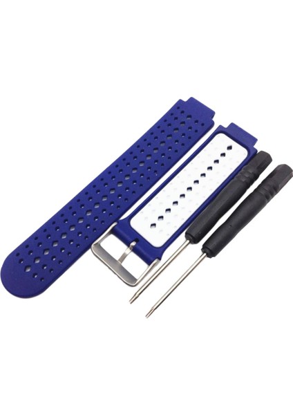 Giyim Eşyası Öncüsü 220 230 235 620 630 735 Blue & White Için Silikon Band Askı ve Krom Toka (Yurt Dışından) fiyatları
