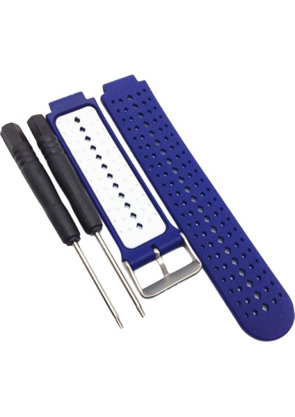 Giyim Eşyası Öncüsü 220 230 235 620 630 735 Blue & White Için Silikon Band Askı ve Krom Toka (Yurt Dışından) fırsatları