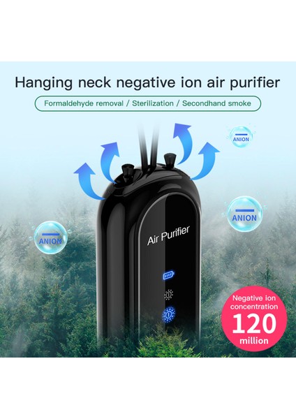 Boyun Askılı Iyonizer Hava Temizleyici - Beyaz (Yurt Dışından) fırsatları