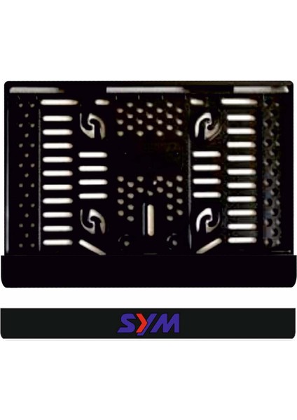 Sym Motosiklet Motor Plakalığı Plakalık Çerçevesi