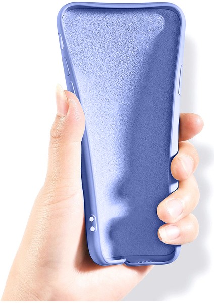 iPhone 13 Pro Kılıf Nano Lansman Silikon Arka Kapak - Lila