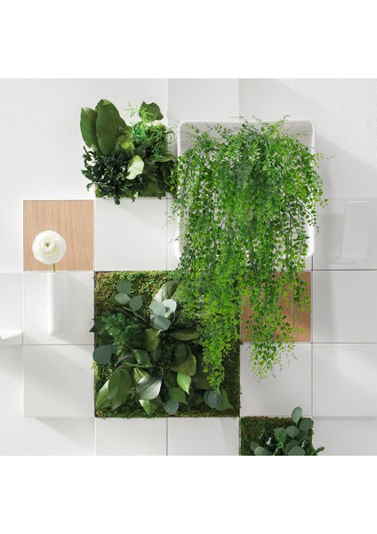 F Fityle 1bunch 75 cm Yapay Ivy Vine Bitkiler Açık Kapalı Asılı Dekor Yeşil (Yurt Dışından)